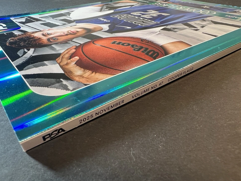 PSA Magazine November 2025 Volume 47 Cooper Flagg Light Blue Holo /50 - Image 3 of 3