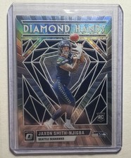 2023 Panini Optic Diamond Hands Jaxon Smith-Njigba #DH-JSN (RC) Rookie 🔥