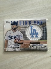Topps 2023 Series 2 Father's Day Team Patch Insert Clayton Kershaw Dodgers FD-CK