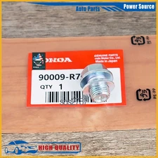 OEM Engine Oil Pan Drain Bolt Plug with Washer 90009-R70-A00 Fit For Honda/Acura