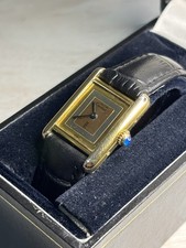 Vintage Must De Cartier Tank Quartz | Trinity Dial | 20.5x28mm SMALL | SERVICED 3