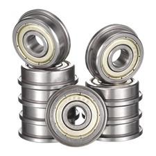 10 PCS F628ZZ Flanged Ball Bearing 8x24x8mm Shielded Chrome Steel Miniature