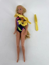 1985 Mattel Tropical Skipper Barbie 1021 Swimsuit Bendy Legs Comb