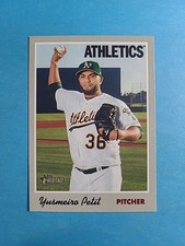 Yusmeiro Petit 2019 Topps Heritage Baseball Card # 41 J5288