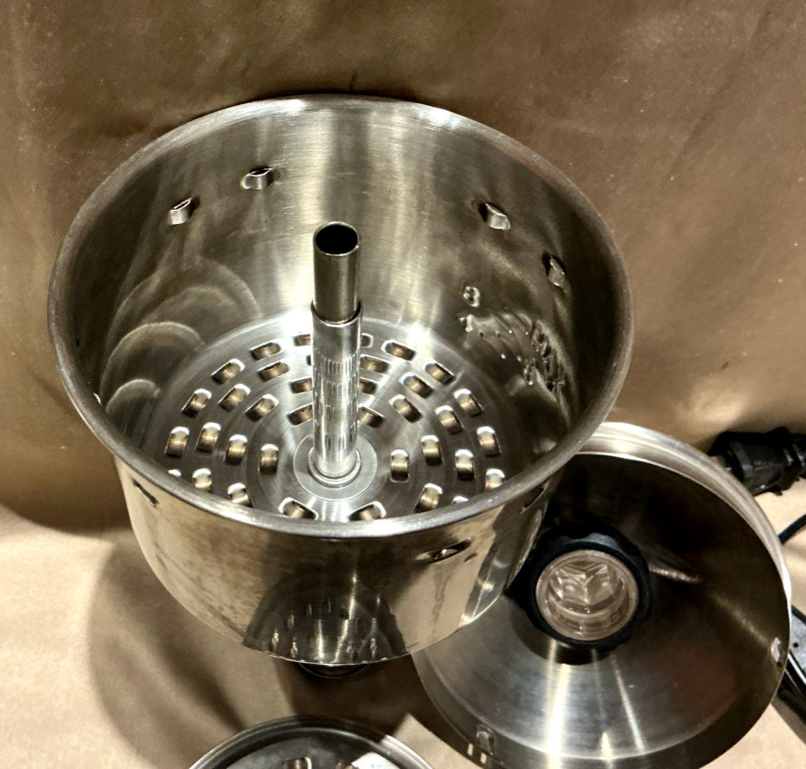 Moss & Stone Percolator Coffee Pot Electric 8/10 Cup Stainless Steel