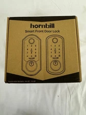 Smart WiFi Front Door Lock: Hornbill Keyless Entry Fingerprint Deadbolt