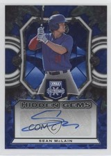 2023 Panini Elite Extra Edition Hidden Gems Blue Sean McLain #HG-SML Auto 0j81