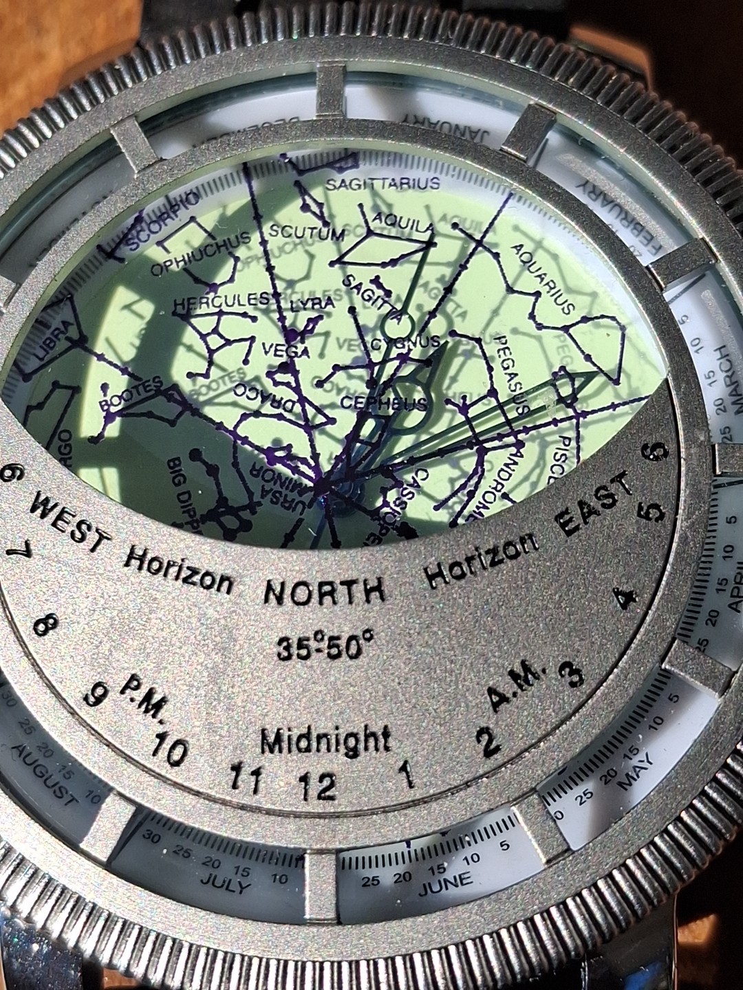 Planisphere Celestial Map Watch  Astronomy Conste… - image 2