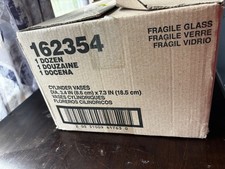 11 Out Of 12 Glass Cylinder Vases
