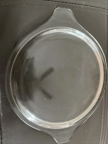 VTG Pyrex Glass Lid Only 470-C for Casserole Tab Handles