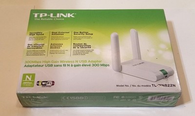 TP-LINK TL-WN822N 300Mbps HIGH GAIN WIRELESS ADAPTER BRAND NEW FACTORY SEALED