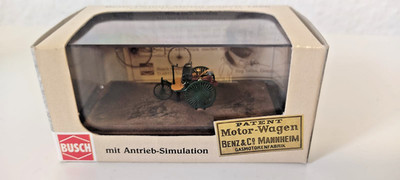 Busch Benz - Patent - Motorwagen 1886 - Limited Edition 1:87 Neu in OVP / Box