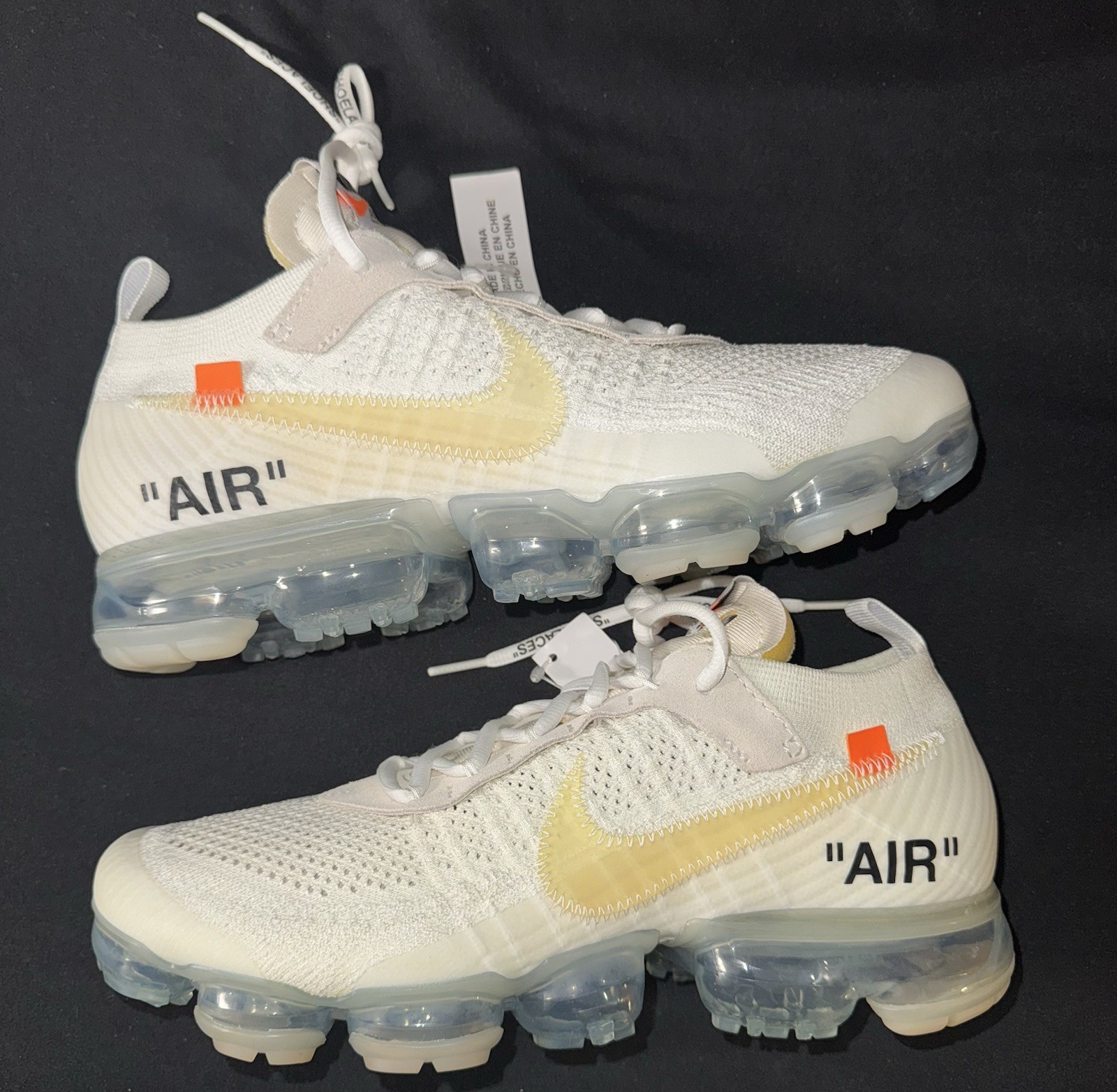 OFF WHITE X NIKE Taglia 9M Nike Off White x Air VaporMax parte 2