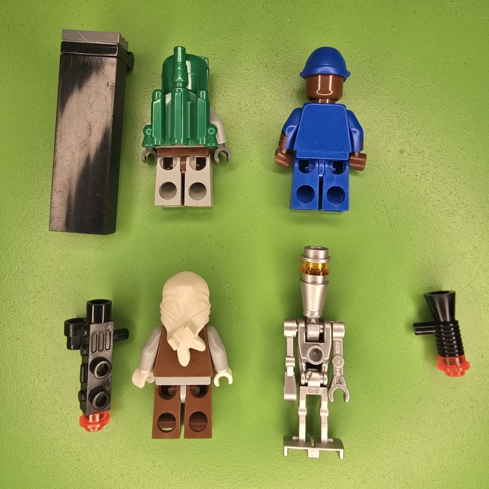 乐高星球大战:奴隶 I (6209) 完整带迷你公仔、说明和盒子外观! — 第 3/4 张图片