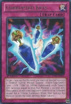 Corrupted Keys - JOTL-EN072 - Rare - 1st Edition - Heavily Played