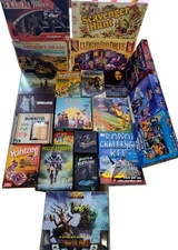Indie board game lot of 23 - Family to Medium Weight Games Great Shape - All Age