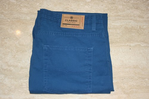 Ex M&S Blue Harbour Men's Jeans Straight Leg Trousers Soft Pants Regular Fit UK - Picture 12 of 12