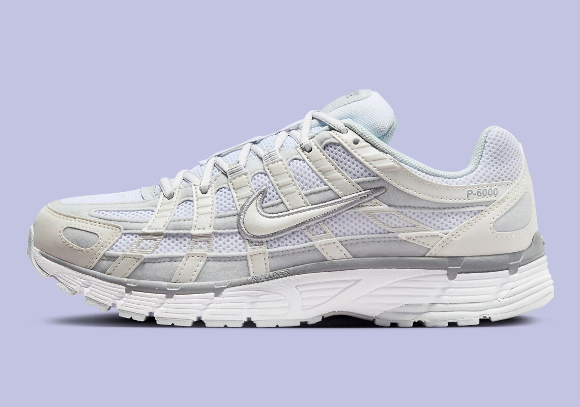 スニーカー Nike P-6000 W Sneaker Size 8.5 - Nike P-6000 Metallic Summit White W for sale
