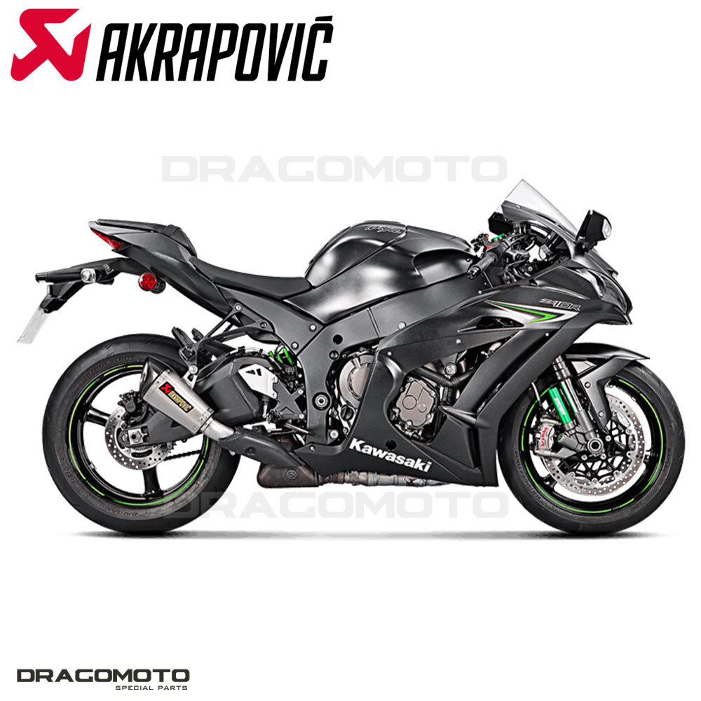 KAWASAKI ZX-10 R 2016-2020 Exhaust AKRAPOVIC Titanium RC S-K10SO17