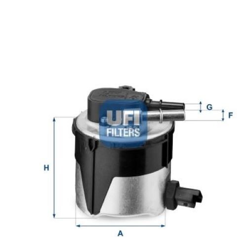 UFI Dieselfilter Filtereinsatz FüR C-Max Focus C30 S40 55.170.00-image