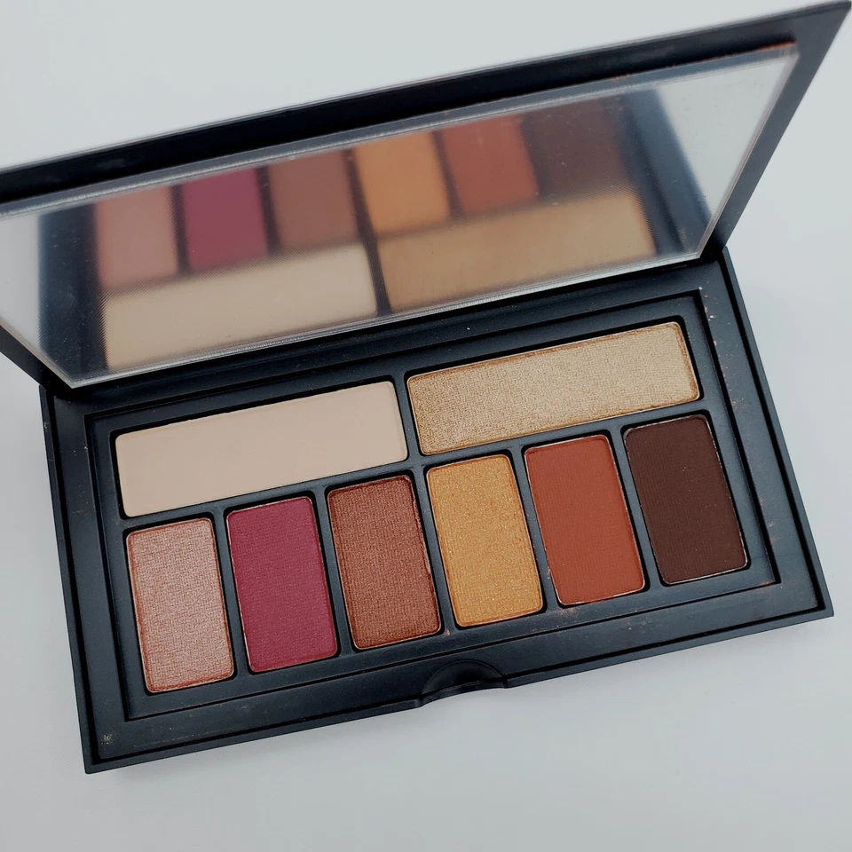 Smashbox Cover Shot Ablaze Eye Palette (NIB) Red Brown Gold Nude Matte Shimmer - Image 3 of 4