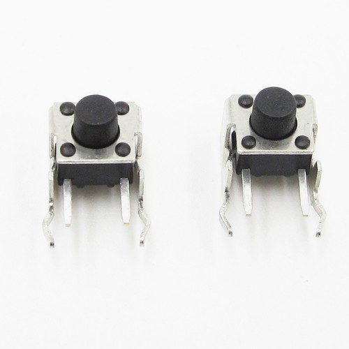 50Pcs 6x6x6mm Right Angle 2 Pin Momentary Tactile Tact Push Button Switch - Afbeelding 2 van 5