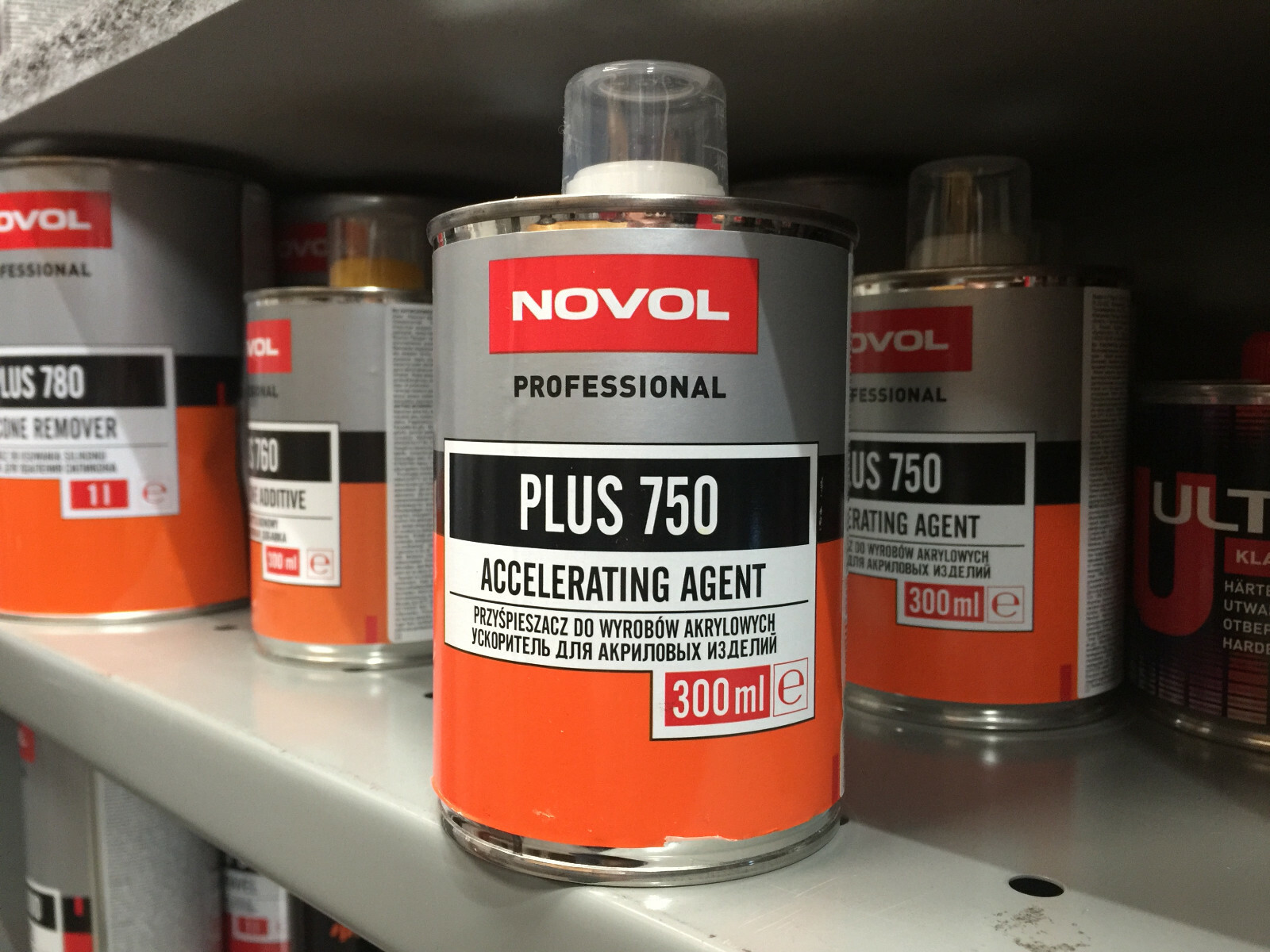 NOVOL 750 Accelerating Agent Rocket fuel for Paint lacquer Primer