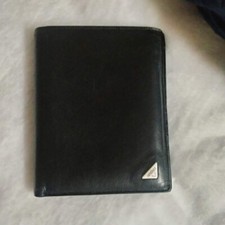 Vintage Antler of Pall Mall Black Lambskin Wallet – 18 Card Slots, UK Made