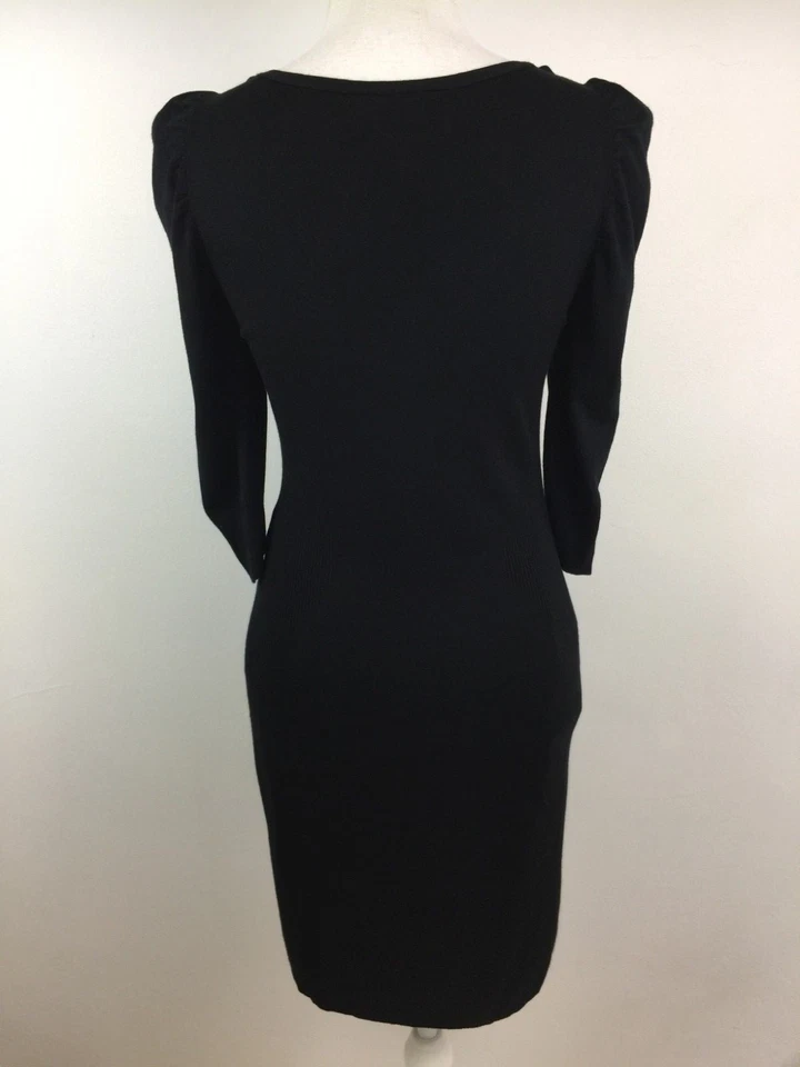  Vestido negro para mujer Yoana Baraschi, nuevo con etiquetas talla S  Foto 3 de 4