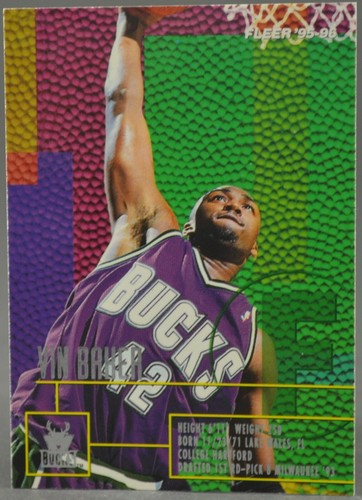 Tarjetas coleccionables de baloncesto de la NBA Fleer 95-96 jugador del equipo base - tú - Imagen 32 de 35