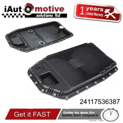 BMW Auto Transmission Sump Pan Kit – Filter & Gasket Included (24117571217)