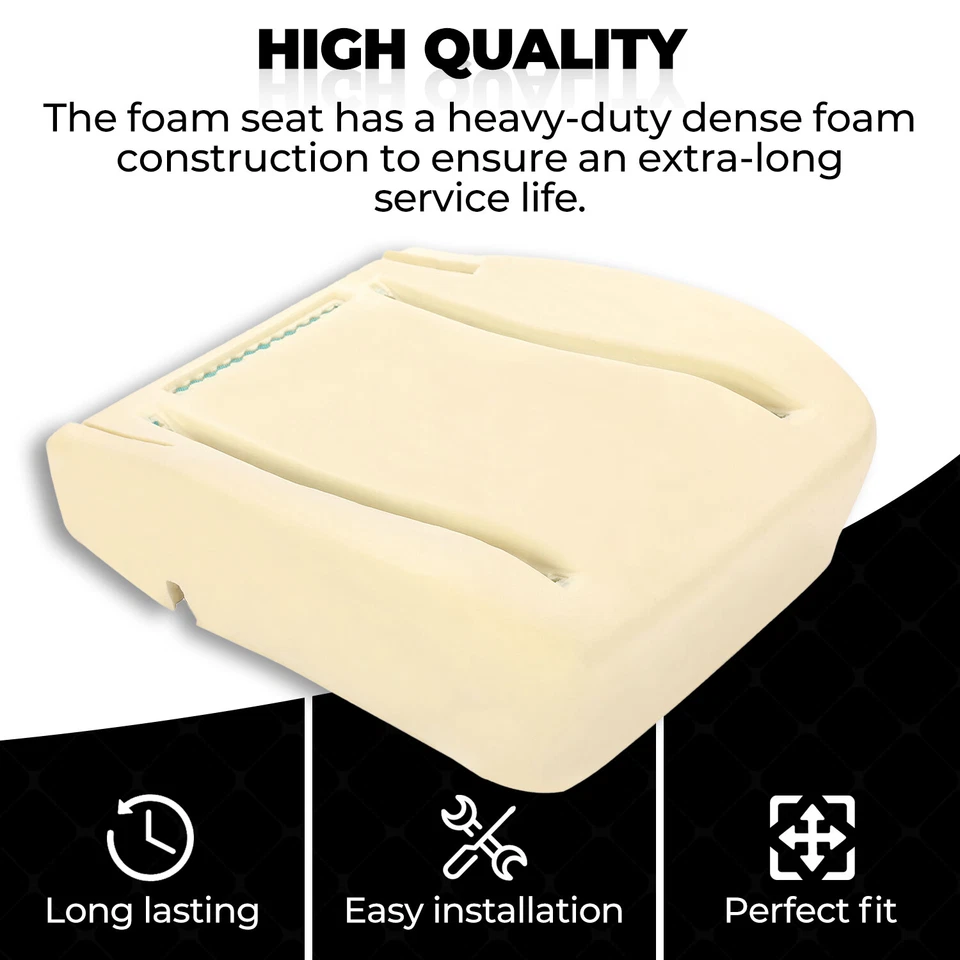 For 03-23 Chevy Express & GMC Savana Van Driver/Passenger Seat Foam Pad Cushion - Image 3 of 4