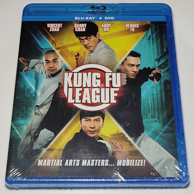 Kung Fu League (Blu-ray, ) Vincent Zhao Danny Chan Andy On Free 1-Day Shipping