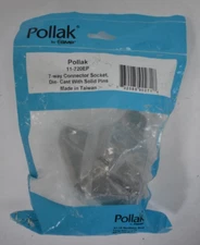 Pollak 7 Way Connector Socket Die Cast w Solid Pins 11-720EP Genuine OEM
