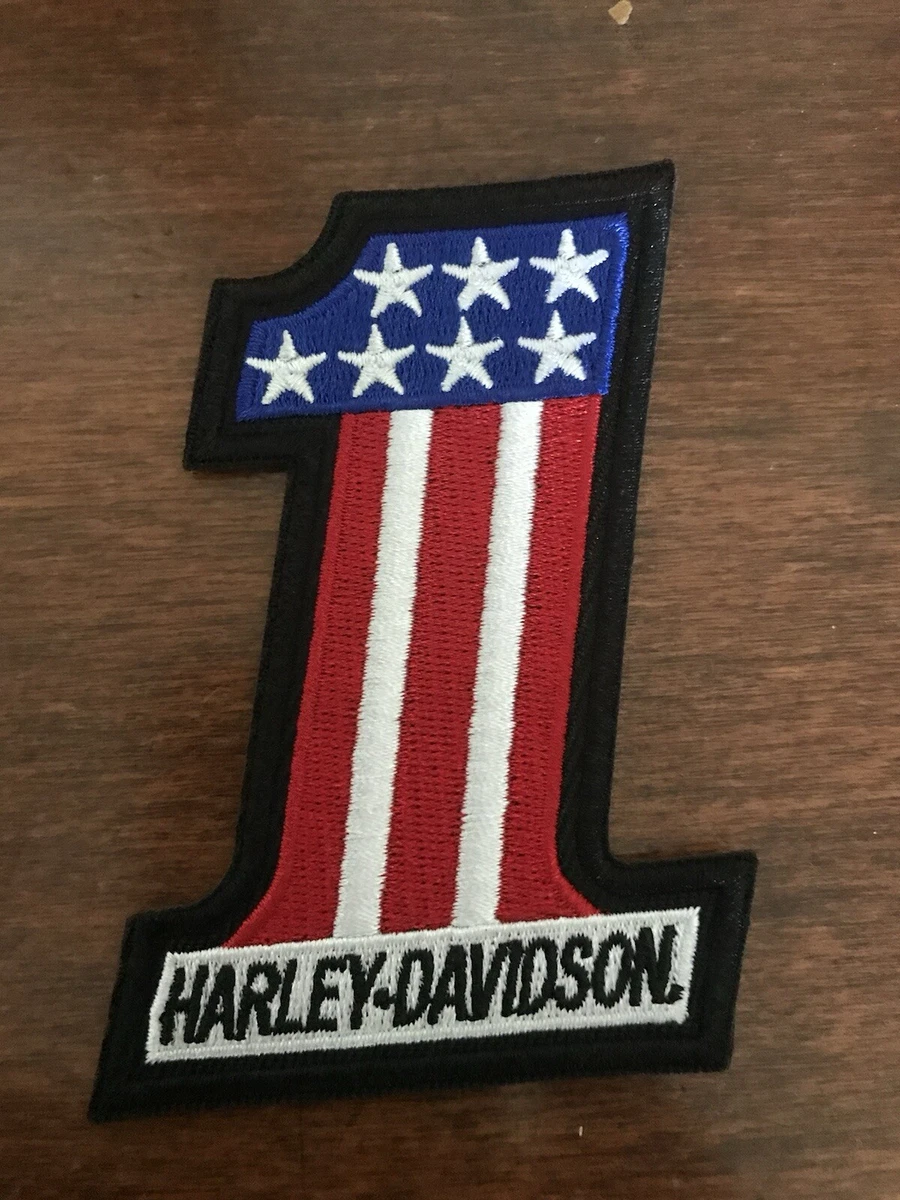 Toppa Harley-Davidson® Ricamata H-D Text - Harley-Davidson Legnano | Ufficiale - Foto 4