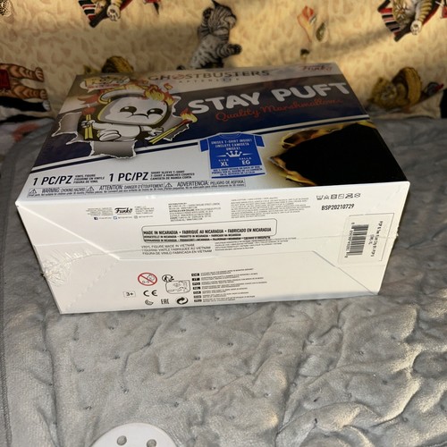 Funko POP! Ghostbusters Afterlife Mini Puft On Fire POP & Tee Shirt X Large-NEW! - Picture 5 of 6