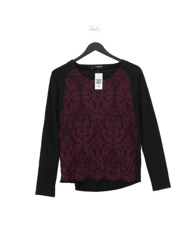 Top femme The ventes exceptionnelles Kooples S noir viscose avec laine basique