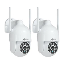 ANRAN Wireless WiFi Security Camera 360° PTZ Outdoor Night Vision Waterproof