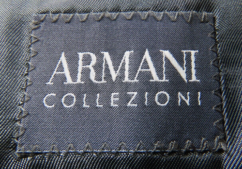 Giorgio Armani Collezioni Men Pure Wool Gray Blazer Jacket Sport Coat Small 38 S - Picture 8 of 12