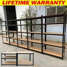 5 Layer Garage Wire Metal Shelving Unit Commercial Heavy Duty Storage Shelf Rack