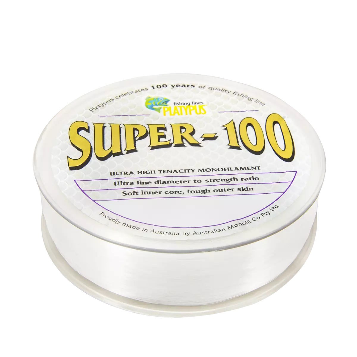 Platypus Super-100 Fishing Line - Strong & Thin - World's Best!