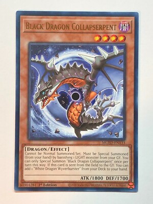 Yugioh Maximum Gold: El Dorado Black Dragon Collapserpent MGED-EN133 Rare NM/M