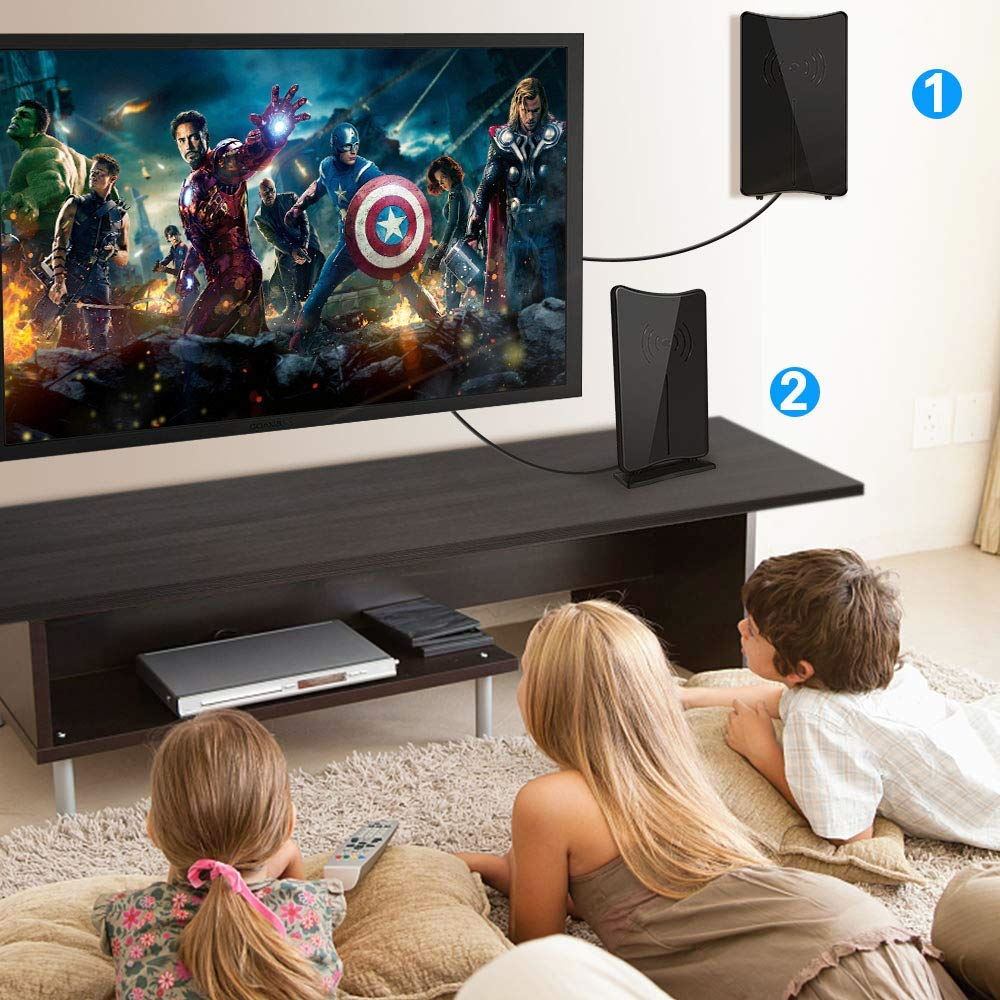 TV Aerial, 2019 Strongest Singals Indoor Freeview TV Ariel, GEEKERA Amplified 4K eBay