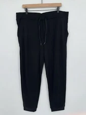 NEW Cozy Earth Bamboo Joggers Size XXL Black Ultra Soft Stretch Pajama Pants