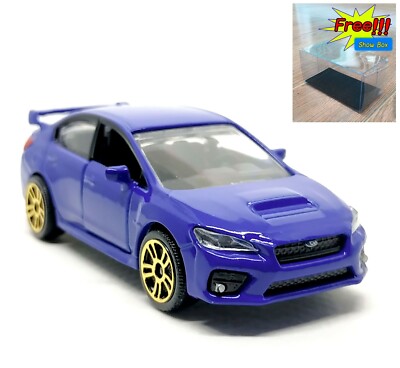 Majorette Subaru WRX STI Dark Blue 1:58 (3 inches) no Package