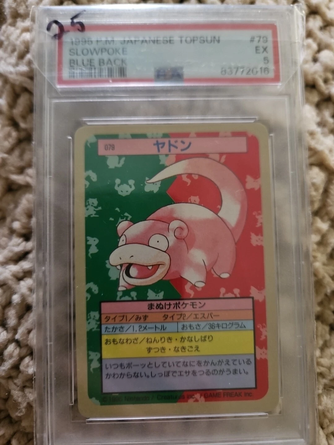Slowpoke 1995 Topsun Values - MAVIN