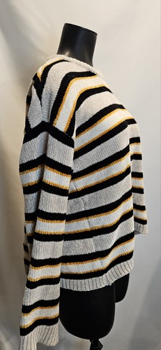 Volcom Womens Size Medium Sweater Striped - Picture 3 of 6