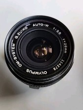 F/3.5 Camera Lenses Olympus Zuiko 28mm Focal for sale | eBay
