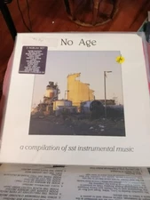 No Age A Compilation of SST Instrumental Music LP Record Vinyl
