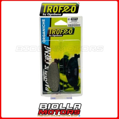 43033800 PASTIGLIE FRENO POSTERIORI TROFEO YAMAHA MAJESTY 400 2005 ORGANICA